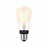 Philips Hue White Ambiance ST64 E27 LED filament vintage fényforrás, 7W, 550lm, 2200-4500K változtatható fehér, 8719514301467