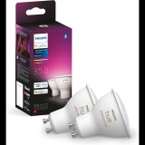 Philips Hue White and Color ambiance 5.7W GU10 szett, 2 db (929003666502)