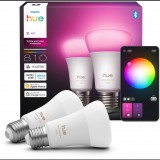 Philips Hue White and Color Ambiance 6 W, 810 lm, E27, 2 db (929003853405)