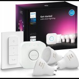 Philips Hue White and colour ambience 929003666510 intelligens fényerő szabályozás Intelligens világítás spot Bluetooth 4,2 W (8720169254503)