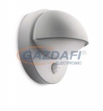 PHILIPS June 162468716 mozgásérzékelő fali lámpa, 1x12W 230V E27 741Lm, szürke