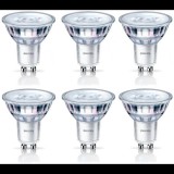 Philips LED Classic spot 4.6-50W, GU10, 2700K, 6 darabos készlet (929001215233)