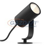 PHILIPS Lily anthracite 1741530P7 RGB LED kültéri leszúrható szpot lámpatest bővítő,8W 640Lm IP65 2000-6500K