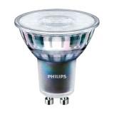 PHILIPS Master ExpertColor GU10 LED spot fényforrás, 2700K melegfehér, 3.9W, 265 lm, 36°, CRI 97, 8718696707555