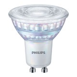 PHILIPS Master Value GU10 LED spot fényforrás, 3000K melegfehér, 6.2W, 650 lm, 120°, CRI 90, 8718699706098