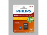 Philips Micro SDXC Memóriakártya 256GB Class 10 UHS-I U1 Adapter