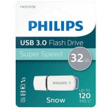 Philips Pendrive USB 3.0 32GB Snow Edition fehér-szürke