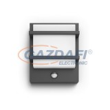 PHILIPS Petronia 1739593P0 IR LED fali lámpa, 12W 1200Lm, antracit