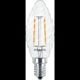 Philips PH-34772400 CorePro LED Csavart Gyertya izzó 2W 250lm 2700K E14 - Meleg fehér (PH-34772400)