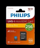 Philips PH133532 MicroSDXC, 256GB, Class 10 UHS-I memóriakártya SD adapterrel