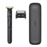 Philips QP1424/65 Vezeték nélküli Akkus Borotva - Fekete (QP1424/65)
