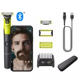 Philips QP4631/65 OneBlade 360, 5 az 1-ben, 60 Perc Üzemidő, Akkumulátoros, Fekete-Sárga borotva