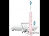 Philips Sonicare DiamondClean 9000 HX9911/29 szónikus elektromos fogkefe üvegpohár töltővel, rózsaszín