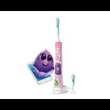Philips Sonicare Philips HX6352/42 Sonicare for Kids szónikus elektromos fogkefe interaktív applikációval rózsaszín (HX6352/42)