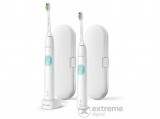 Philips Sonicare ProtectiveClean Series 4300 HX6807/35 szónikus elektromos fogkefe dupla szett, fehér