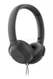 Philips TAUH201BK/00 fekete mikrofonos fejhallgató (TAUH201BK/00)