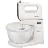 Philips Viva Collection HR3745/00 450W fehér/szürke kézi mixer tállal