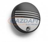 PHILIPS Yarrow 172973016 IR LED mozgásérzékelő fali lámpa, 1x6W 230V 600Lm, fekete