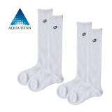 Phiten Aqua Titán sport zokni hosszú, fehér 35-38 (2 pár)