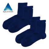 Phiten Aqua Titán sportzokni félhosszú, kék (2 pár) több méretben