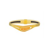 Phiten Rakuwa Cross S-Type karkötő 15 cm sárga