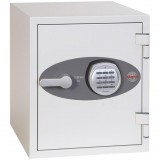 Phoenix Safe Phoenix FS1282E Tűzálló biztonsági bútorszéf elektromos zárral és belső LED fénnyel - Fehér (FS1282E MKII R2)