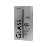 PHONEMAX Karc és ütésálló 0,18 mm vastag üvegfólia fekete kerettel Samsung Galaxy S23 Ultra S918 SAG