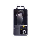 PHONEMAX Karc és ütésálló kameravédő üvegfólia átlátszó szélekkel iPhone 11 Pro 3D FS