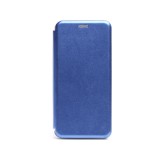 PHONEMAX Smart Diva fliptok Samsung Galaxy A54 5G A546B oldalra nyíló mágneses telefontok ívelt sarkokkal kék