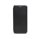 PHONEMAX Smart Diva fliptok Xiaomi Redmi Note 12 Pro 5G oldalra nyíló mágneses telefontok ívelt sarkokkal fekete