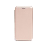 PHONEMAX Smart Diva oldalra nyíló telefontok ívelt sarkokkal iPhone 15 Pro Max 6.7 colos rose gold