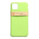 PHONEMAX Természetes alapanyagú telefontok iPhone 11 Pro Max Zerowaste zöld