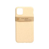 PHONEMAX Természetes alapanyagú telefontok iPhone 11 Zerowaste sárga