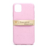 PHONEMAX Természetes alapanyagú tok iPhone 11 Eco2 Zerowaste pink