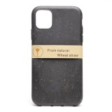 PHONEMAX Természetes alapanyagú tok iPhone 11 Pro Max Eco2 Zerowaste fekete