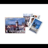 Piatnik Luxus römi kártya Prága belváros minta 2x55 lap (255847) (255847) - Kártyajátékok