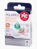 PIC AQUABLOC vízálló sebtapasz vegyes 20 db