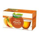 Pickwick őszibarackízű fekete tea 30g