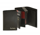 Pierre Cardin luxus valódi bőr uniszex pénztárca, 13x9,5x3 - RFID