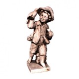 Pigeon fiú szobor, 20x20x60 cm