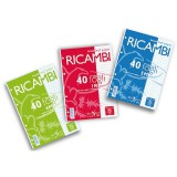 Pigna Ricambi A5 40 lapos fehér vonalas gyűrűs könyv betét (P1121-0323)