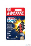 Pillanatragasztó gél, 3 x 1 g, HENKEL "Loctite Super Bond POWER Gél Mini Trio"