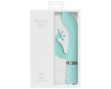 Pillow Talk Kinky - akkus, 2 motoros G-pont vibrátor (türkiz)