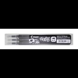 Pilot Frixion 0,5mm 3db-os fekete rollertoll betét (BLS-FR5-B-S3) (BLS-FR5-B-S3)