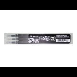 Pilot FriXion Ball 3 darabos betétszett közepes heggyel fekete (BLS-FR-7-B-S3) (BLS-FR-7-B-S3)