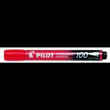 Pilot Permanent Marker 100 1mm Alkoholos marker - kúpos - Piros (SCA-100-R)
