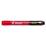 PILOT "Permanent Marker 400" 1,5-4 mm vágott piros alkoholos marker