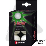 Ping-pong labda Sponeta * 1 star 6 db