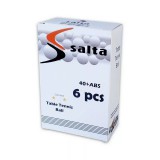 Pingponglabda szett, 6 db – fehér, 2 csillagos, celulózmentes – SALTA