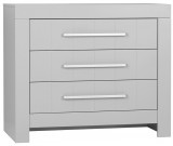 Pinio Calmo Grey 3 fiókos szekrény